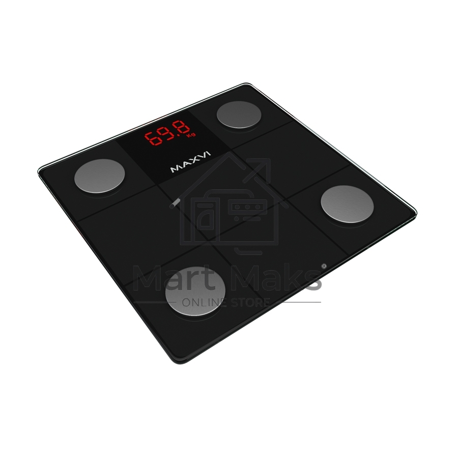 Весы напольные MAXVI BS101 black