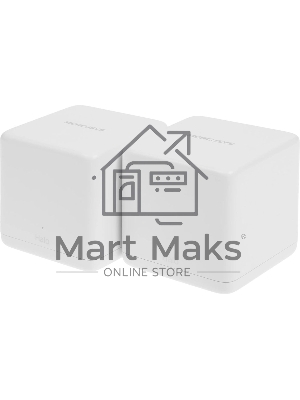Бесшовный Mesh роутер Mercusys Halo H60X(2-pack) AX1500 10/100/1000BASE-TX белый (упак.:2шт)