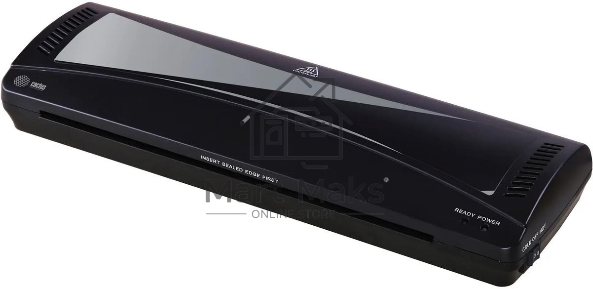 Ламинатор Cactus CS-LAB-M5 черный A3 (80-125мкм) 25 см/мин (2 вал.) хол. лам. лам. фото