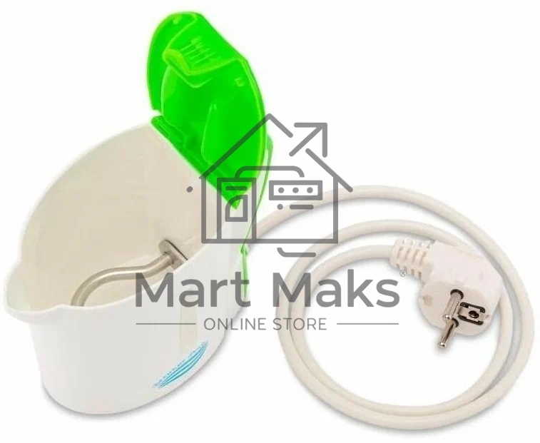 Чайник электрический Великие Реки Мая-1 бело-салатовый