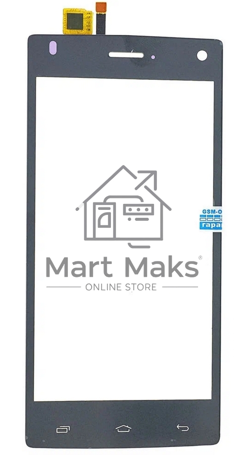 Сенсорное стекло (тачскрин) для Fly FS452 Nimbus 2, черное