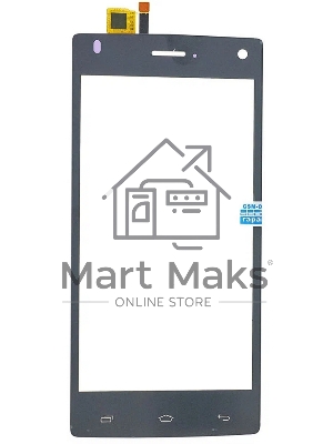 Сенсорное стекло (тачскрин) для Fly FS452 Nimbus 2, черное