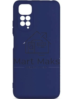 Чехол (клип-кейс) DF xiCase-61, для Xiaomi Redmi Note 11/11s, синий [xicase-61 (blue)]