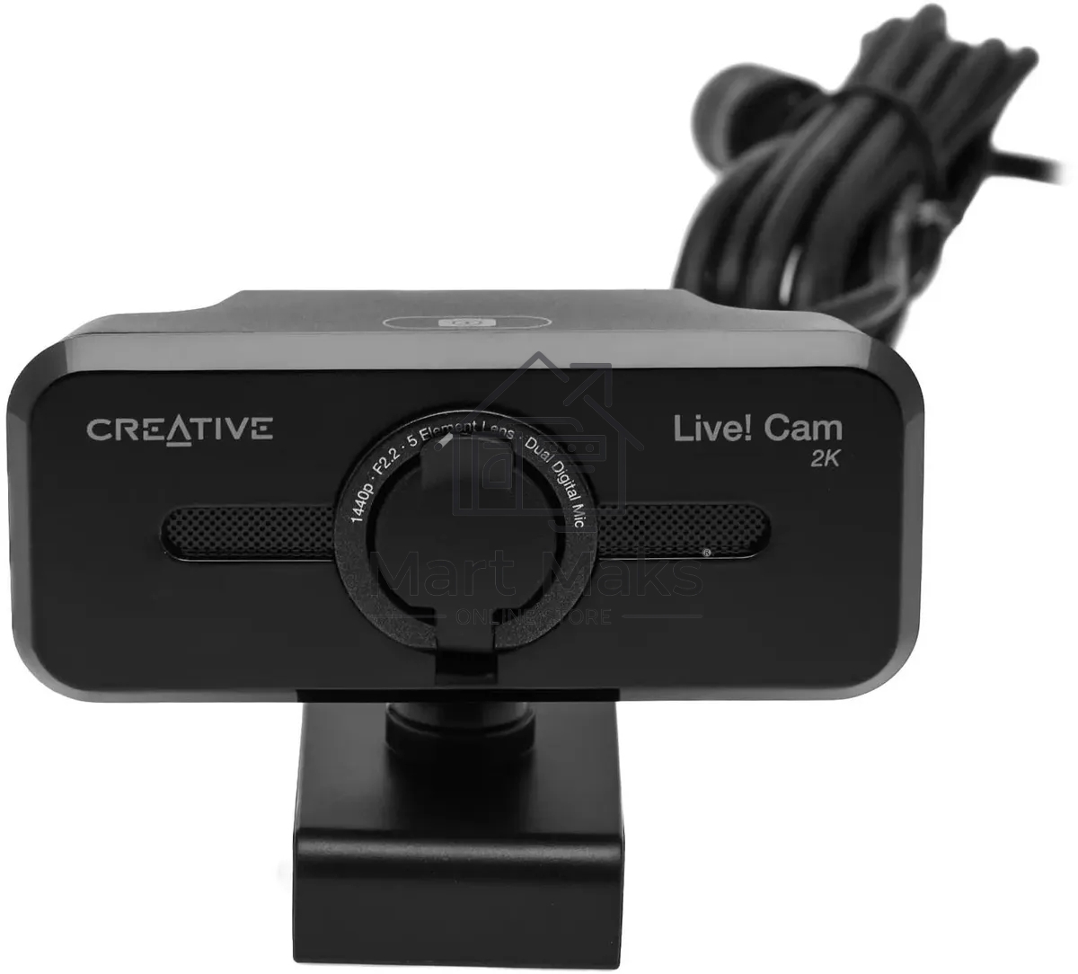 Камера Web Creative Live! Cam SYNC V3 черный 5MP (1440p) USB2.0 с микрофоном (73VF090000000)