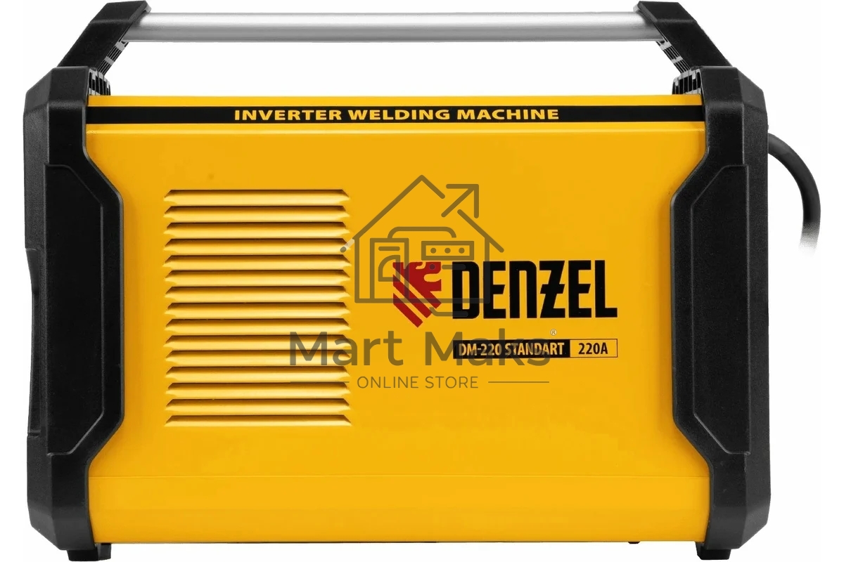 Аппарат инвертор. дуговой сварки DM-220 Standart, 220 А, ПВ 60% Denzel