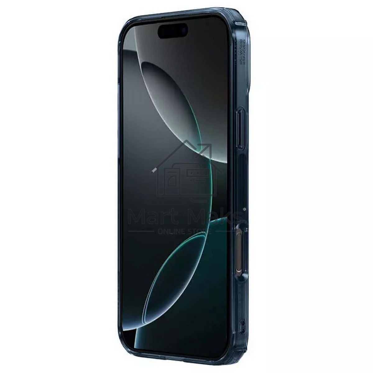 Чехол Nature TPU Pro Magnetic Case, синий, (AP IP16 Pro Max)