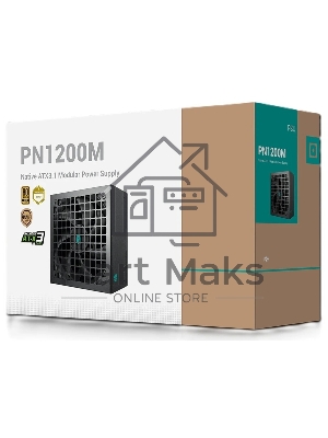 Блок питания Deepcool / GamerStorm PN1200M, 1200Вт, 80 PLUS Gold, 135мм, модульный, черный