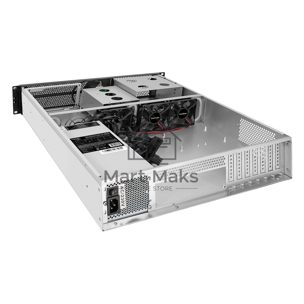 Серверный корпус ExeGate Pro 2U550-04 (RM 19