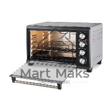 Мини-печь Hyundai MIO-HY075 38л. 2000Вт серебристый/черныйy