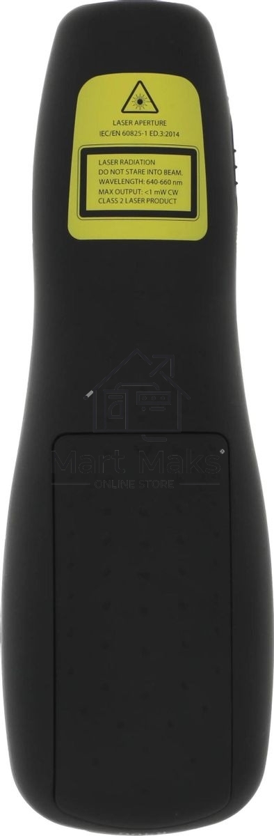 Презентер беспроводной Logitech R400 черный, радиоканал, USB, кнопки - 5