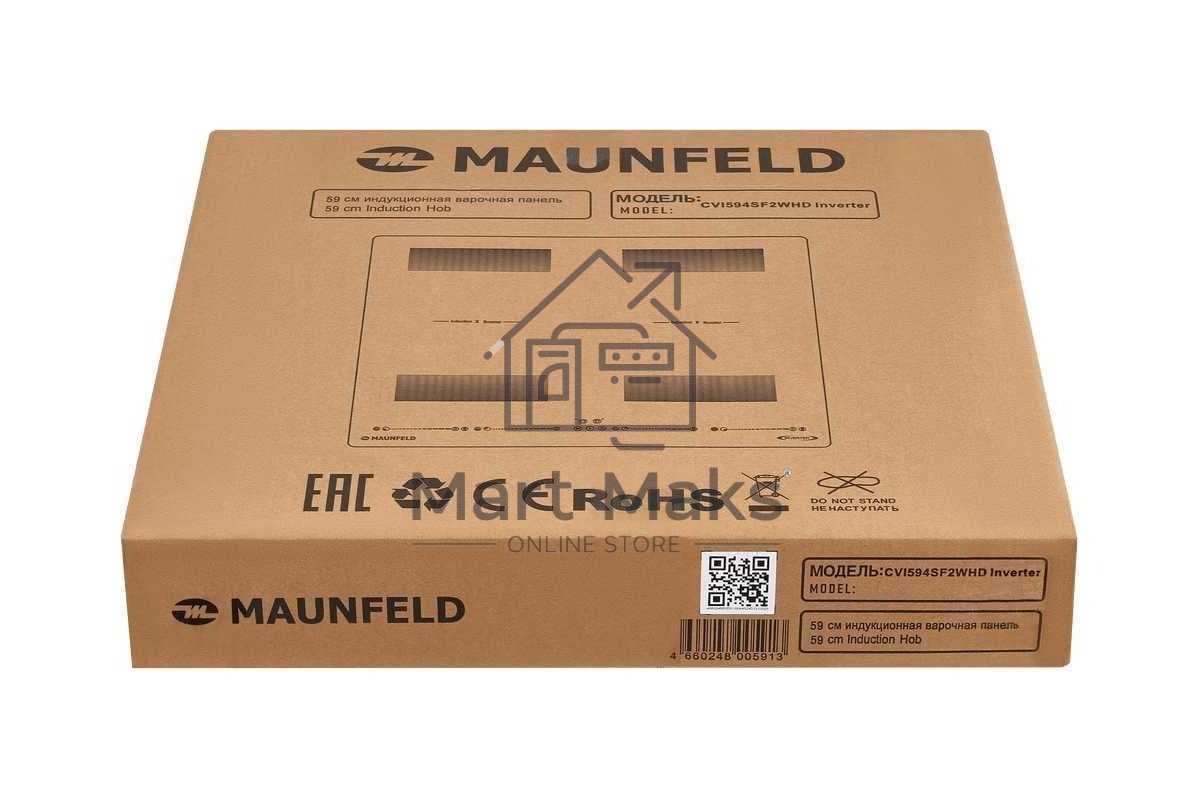 Индукционная варочная панель Maunfeld CVI594SF2WHD Inverter
