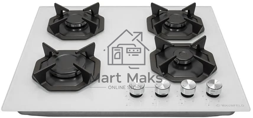 Газовая варочная панель Maunfeld EGHG.64.2CW/G белый