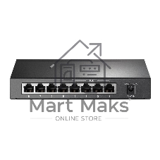 Коммутатор TP-Link TL-SG1008P, 4×1 Гбит/с PoE+ + 4×1 Гбит/с Uplink, неуправляемый