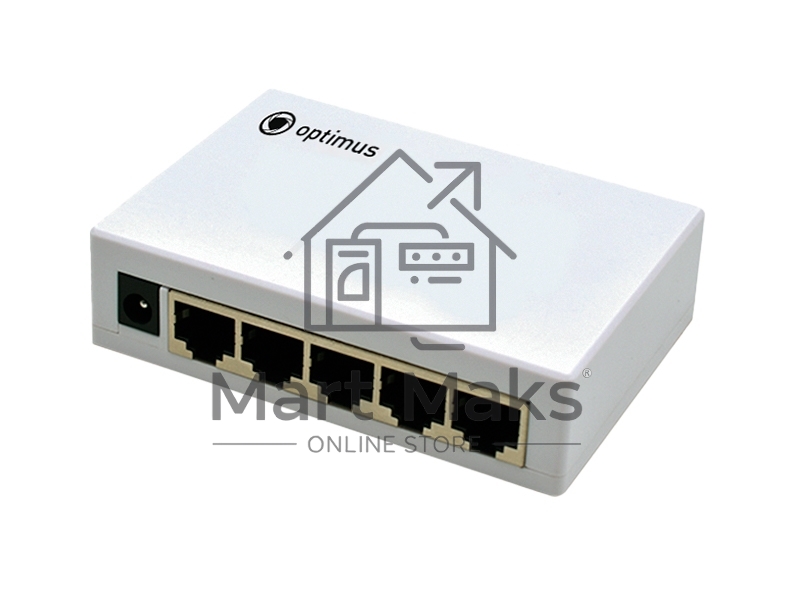 Коммутатор Optimus U1EN-5G, 5×1 Гбит/с, неуправляемый