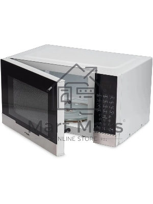 Микроволновая печь Hyundai HYM-D2075 белый/черный, 23 л, 800 Вт, переключатели - сенсор