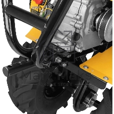 Мотоблок Denzel DPT-470S-PRO, 7 л.с., ремен.сцеп, фрез 3х4, ШОМ, передачи 4В/2Н