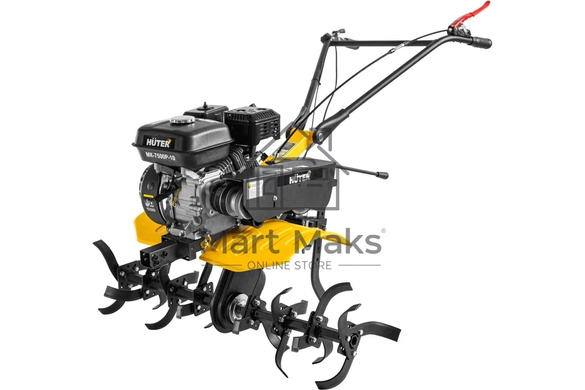 Мотоблок Huter МК-7500-10 (70/5/12) бензиновый 7.5л.с.