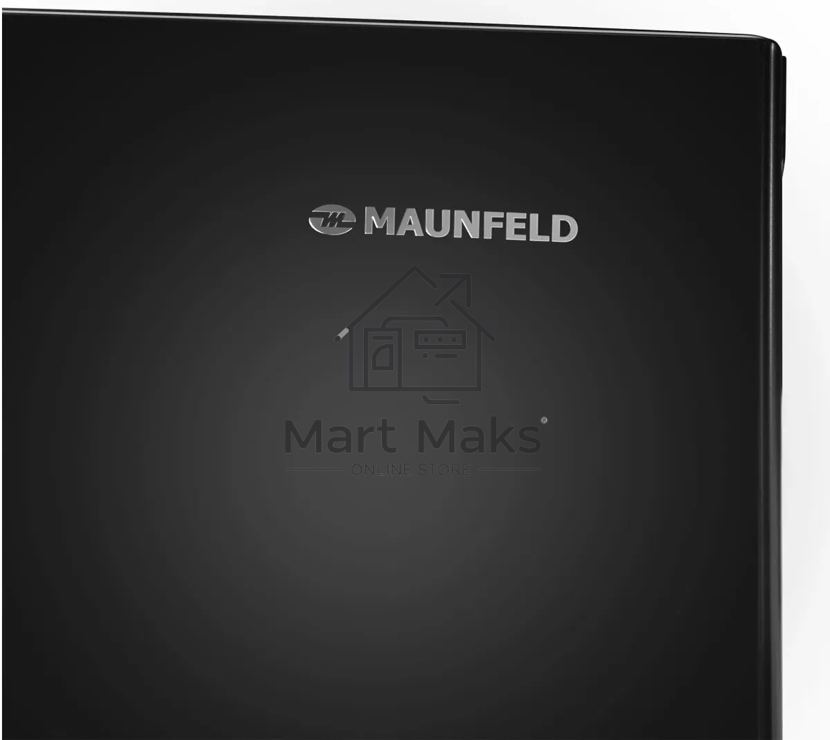 Холодильник Maunfeld MFF177NFBE черный, двухкамерный 263/170л морозилка сбоку, No Frost, Side by Side