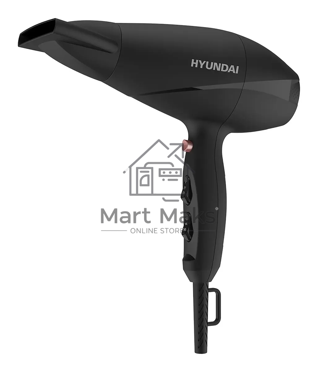 Фен Hyundai H - HDI0750 2200Вт черный/черный