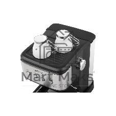 Кофеварка рожковая ENERGY EN-264R (108170) стальной/черный, исп. кофе - молотый, 1.5 л, 1100 Вт, 20 бар