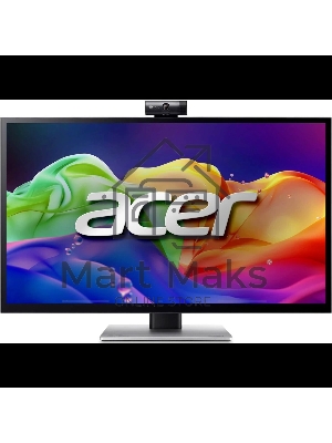 Монитор Acer PE270XTbmiiprcuzx 27'', Touch, 16:9, IPS, 5K UHD, 4ms, 400cd, 60Hz, HDMI, DP, USB, USB-C, CAM, SPK, HAS