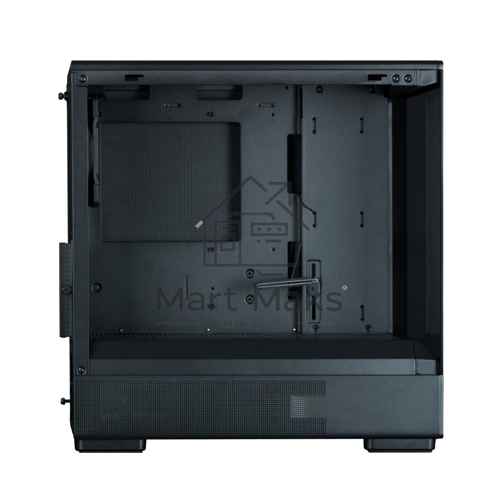Компьютерный корпус ZALMAN P10, MATX, BLACK, WINDOW, 2x3.5