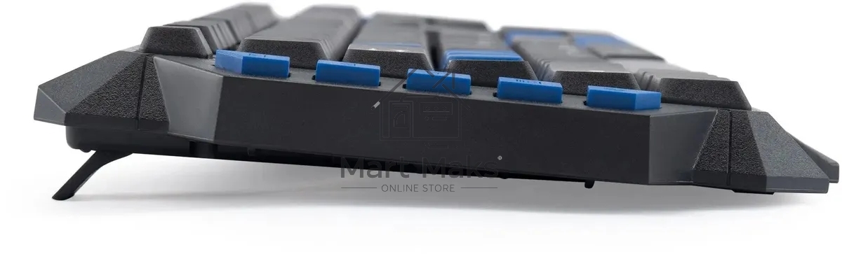 Клавиатура Oklick 750G FROST WAR проводная, USB, черный/синий