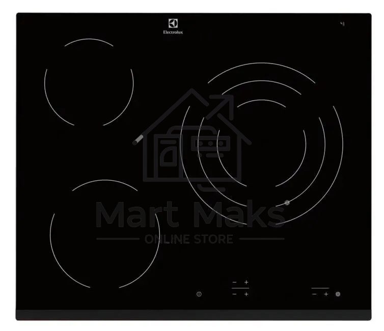 Электрическая варочная панель Electrolux EHF6232FOK Hi-Light, независимая, черный