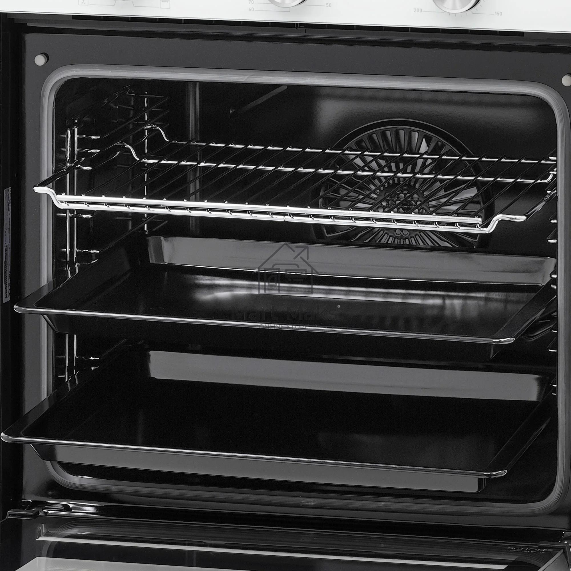 Духовой шкаф Электрический Krona BIRNE 60 WH белый