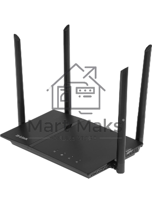 Роутер D-Link DIR-1260/RU/R1A, Wireless AC1200 2x2 MU-MIMO Dual-band Gigabit Router with 1 10/100/1000Base-T WAN port, 4 10/100/1000Base-T LAN ports and 1 USB port.802.11b/g/n/ac compatible, up to 300 Mbps