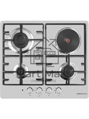 Комбинированная варочная панель (электрическая+газовая) Maunfeld EEHS.64.3CS/KG