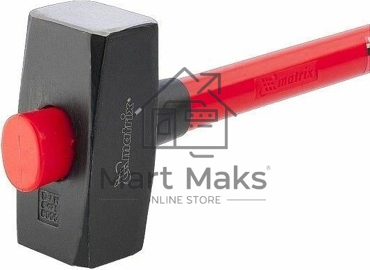 Кувалда Matrix 10962, 8000 г, фибергласовая обрезиненная рукоятка