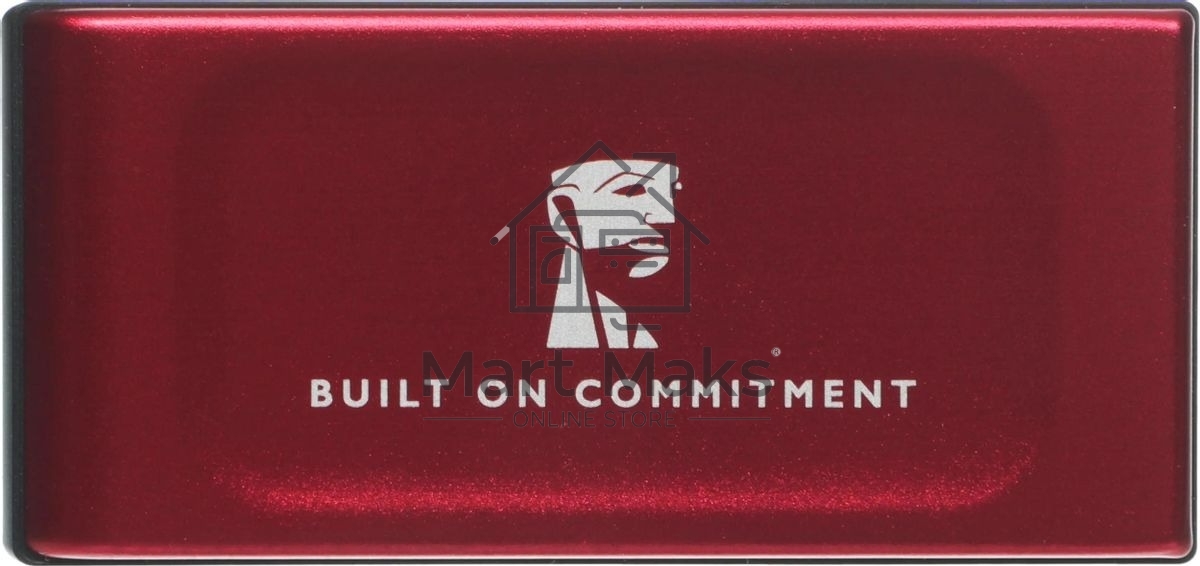 Внешний SSD Kingston XS1000, 1TB, USB 3.2 Gen 2 Type-C, R/W 1050/1000, красный