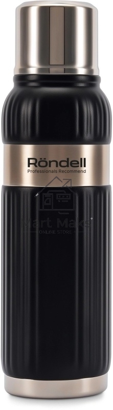 Термос для напитков Rondell Brando RDS-1972 0.7л. черный картонная коробка