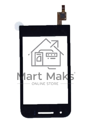Сенсорное стекло (тачскрин) для Samsung GT-S5820, черное