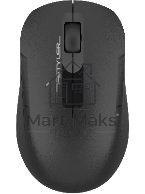 Мышь беспроводная A4Tech Fstyler FG15CS Air2 черный, 1200 dpi, радиоканал, USB, кнопки - 3
