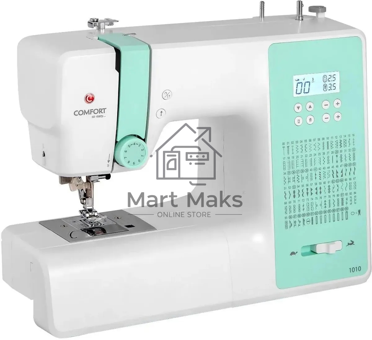 Швейная машина Comfort 1010 мятный