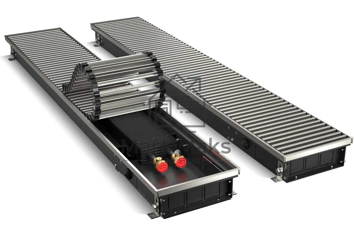 Конвектор внутрипольный Royal Thermo ATRIUM-75/200/1000-DG-U-NA