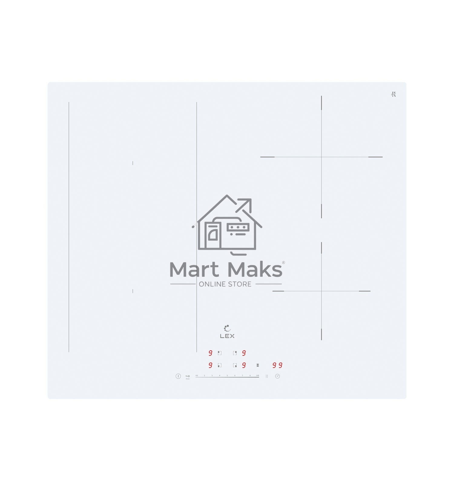 Индукционная варочная панель LEX EVI 641A WH