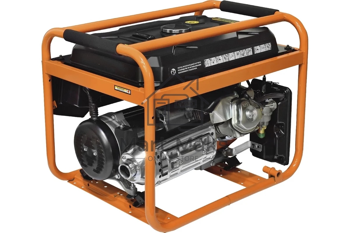 Электрогенератор бензиновый Carver PPG- 6500, 5.5 кВт, 74 дБ, 79 кг