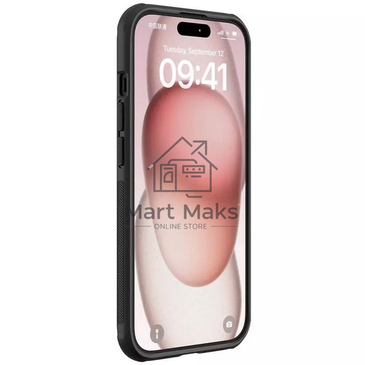 Чехол Super Frosted Shield Pro, черный, (AP IP15 Plus)