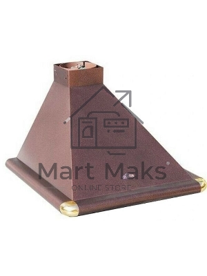 Вытяжка каминная Elikor Сатурн 60П-180-В1Л медный/золотистый, 60 см, 180 куб. м/ч, 48 дБ