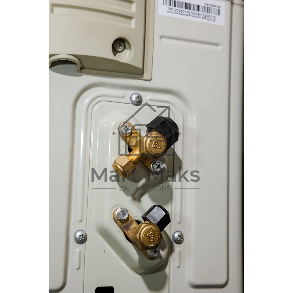 Кондиционер сплит-система настенного типа RIX LITE I/O-W12MB 12000 BTU, 32 м², 28 дБ, охлаждение, обогрев, осушение, белый
