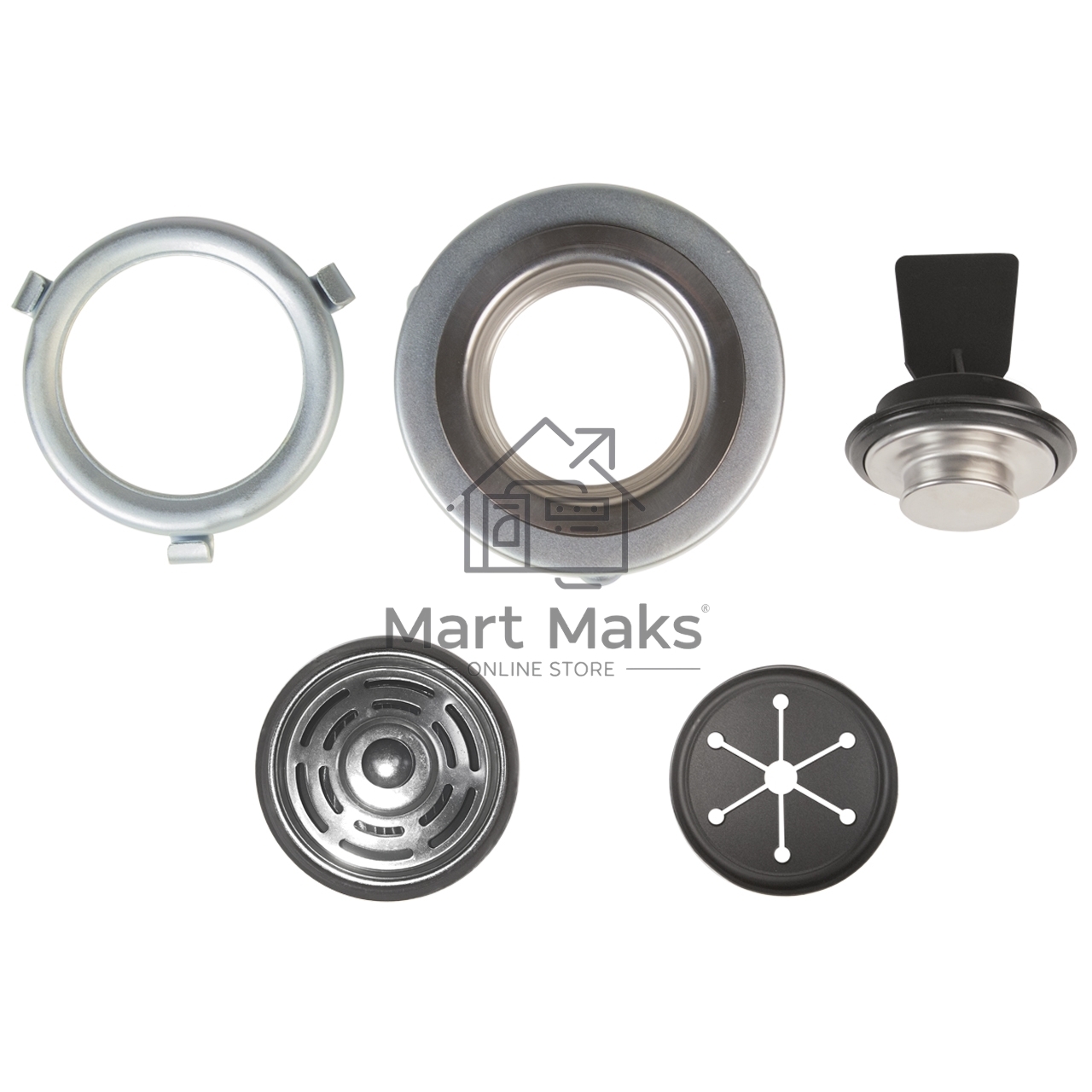 Измельчитель пищевых отходов Bort TITAN 4000 (Control) Мощность л.с. 0,75 ; 560 Вт; 4,2 кг/мин; 3200 об/мин; 1400 мл; Металл ;набор аксессуаров 5 шт [93410242]