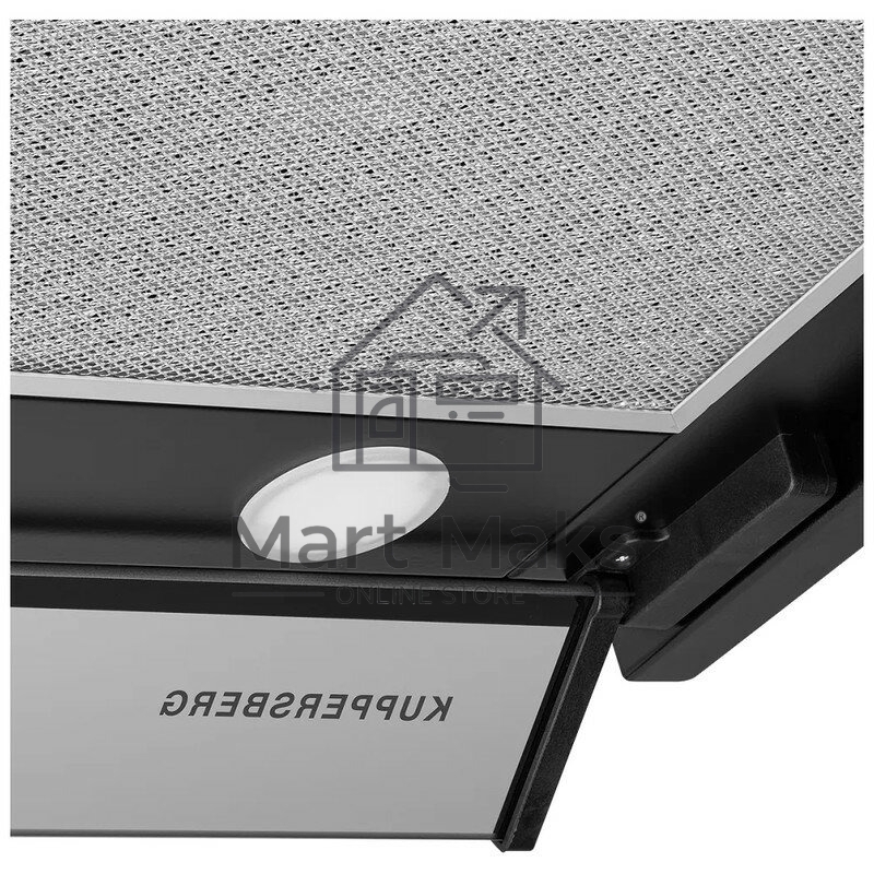 Вытяжка встраиваемая Kuppersberg Nancy S 60 черный, 60 см, 850 куб. м/ч, 42 дБ