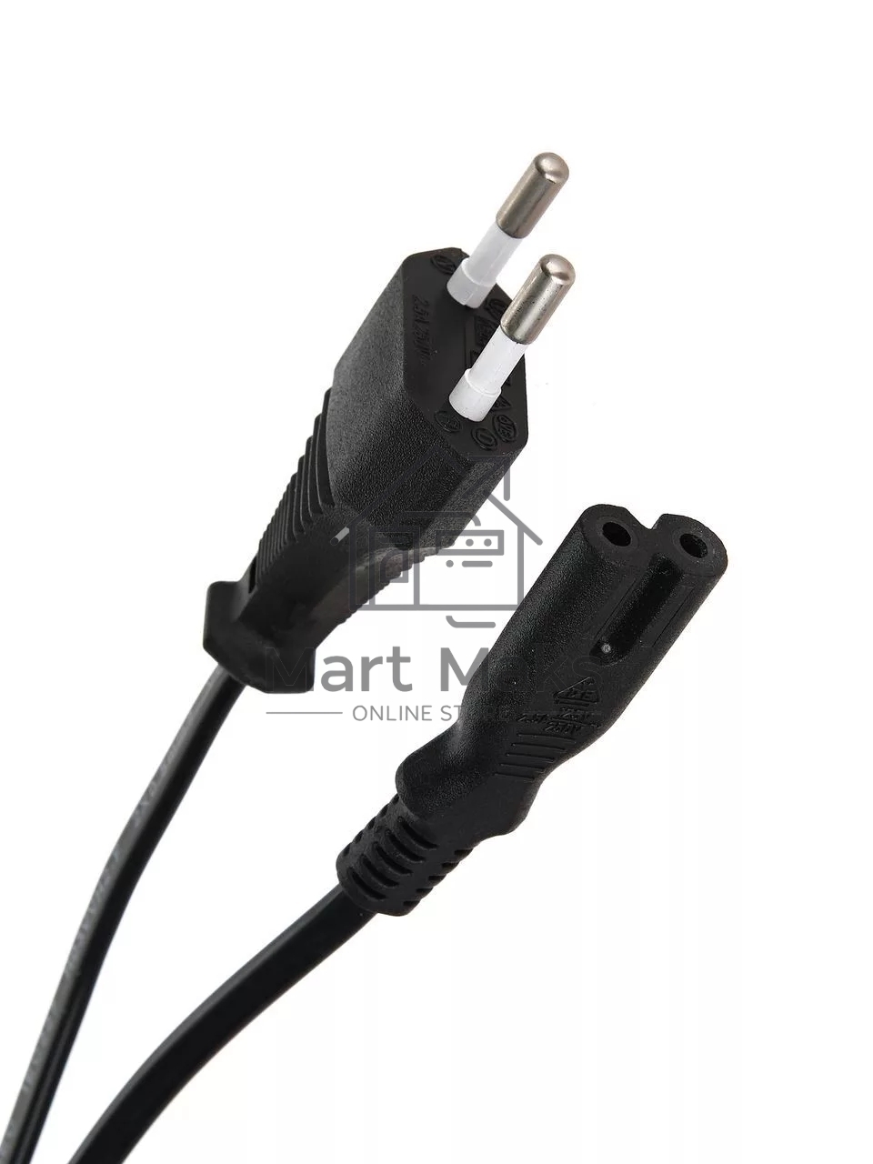 Кабель для аудио-видео техники IEC-320-C7--розетка 220V, 2-pin, 1,8м, медь, VCOM