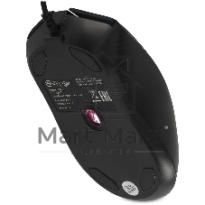 Мышь проводная Oklick 702G черный, 3600 dpi, USB, кнопки - 4