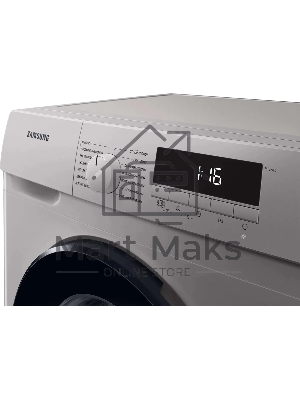 Стиральная машина Samsung WW80T3040BS/LP серебристый, загрузка фронтальная 8 кг, 1400 об/мин, класс: A