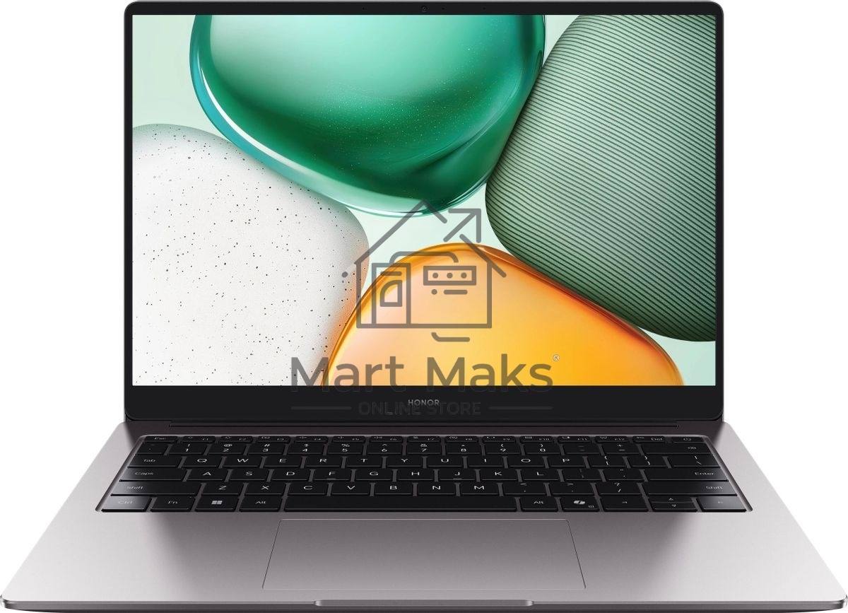 Ноутбук HONOR MagicBook X 14 серый 5301ALWU Intel Core i5/16Gb/SSD512Gb/14
