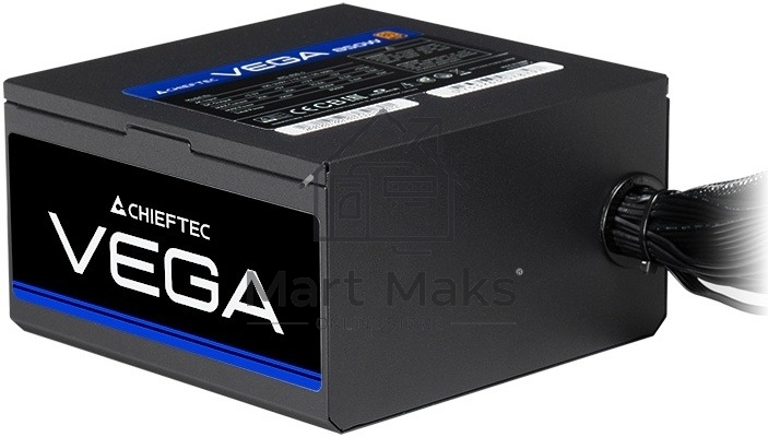 Блок питания Chieftec Vega PPG-850-S, 850Вт, 80 PLUS Gold, 135мм, черный